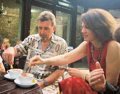 Dr Marek Walach - tea in Holland Park 11 June 2006