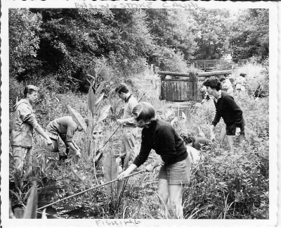 Basingstoke canal fishing 1961