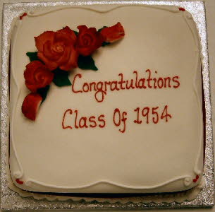 Class of 54 cake