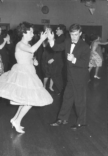 Jiving at the Commemoration Ball 1962