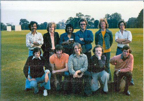 QEC Cricket Team 1975