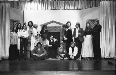 The cast and crew of Sweeny Todd