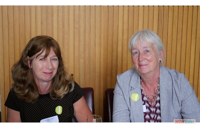 Reunion2019 - Lunch08 - Drs. Louise Kearns & Helen Huckvale 